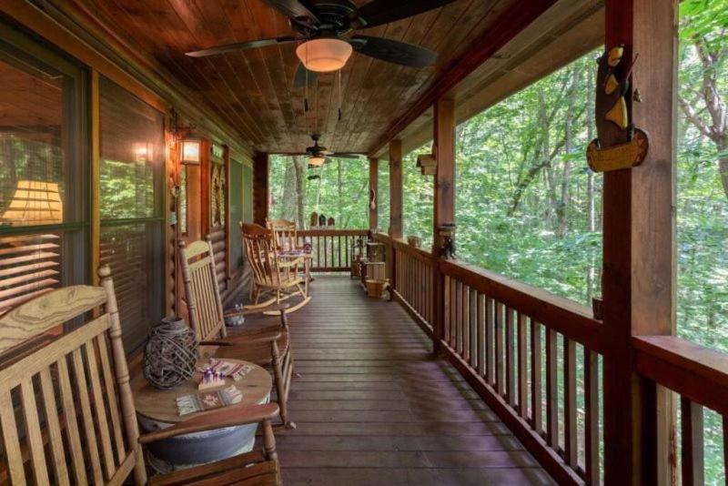 Mountain Spirit Cabin - Fireplace And Hot Tub Villa Blue Ridge Eksteriør billede