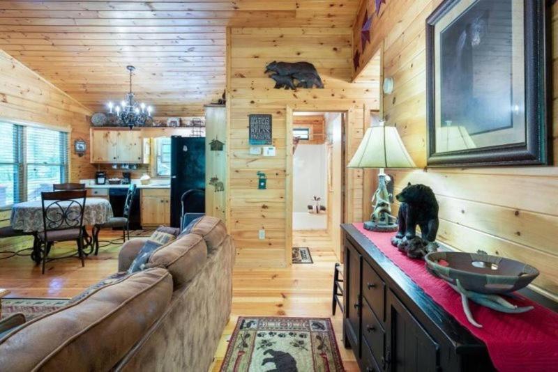 Mountain Spirit Cabin - Fireplace And Hot Tub Villa Blue Ridge Eksteriør billede