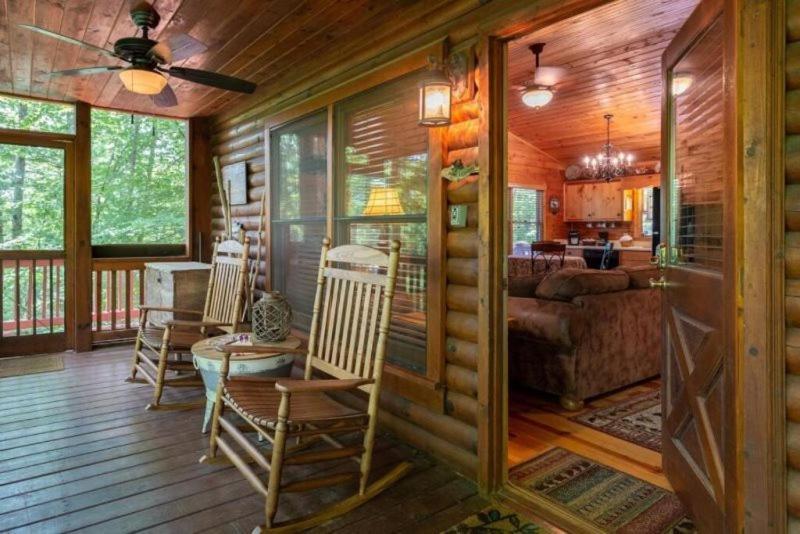 Mountain Spirit Cabin - Fireplace And Hot Tub Villa Blue Ridge Eksteriør billede