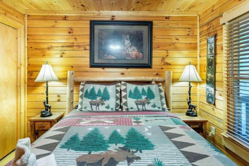 Mountain Spirit Cabin - Fireplace And Hot Tub Villa Blue Ridge Eksteriør billede