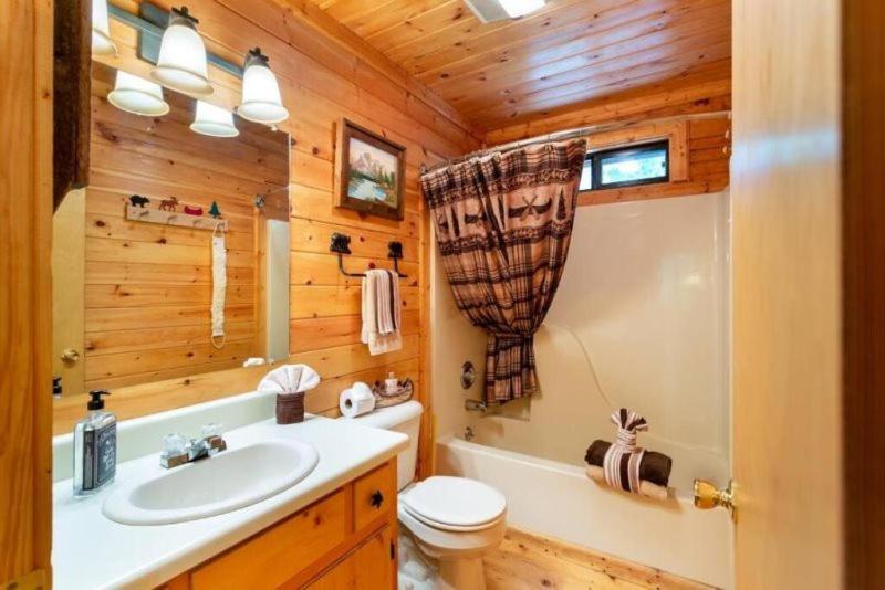 Mountain Spirit Cabin - Fireplace And Hot Tub Villa Blue Ridge Eksteriør billede