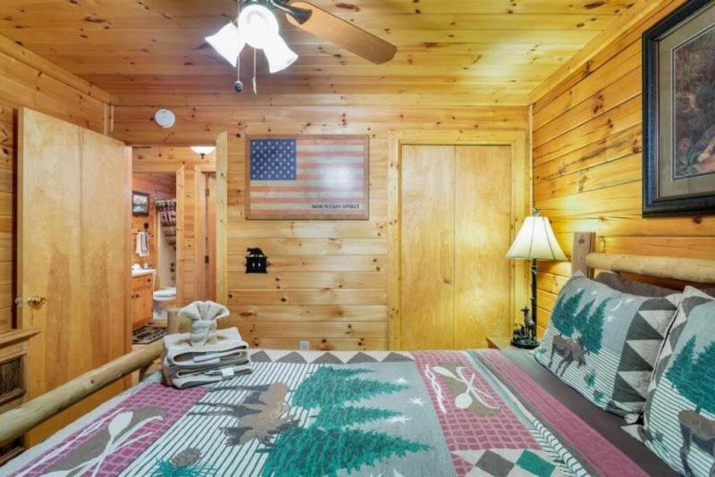 Mountain Spirit Cabin - Fireplace And Hot Tub Villa Blue Ridge Eksteriør billede